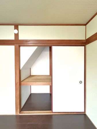 宇部市大字西岐波、中古一戸建ての収納画像です