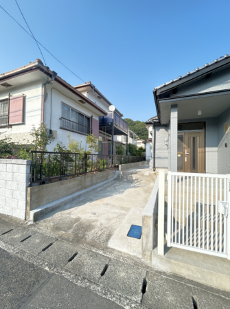 宇部市大字西岐波、中古一戸建ての外観画像です