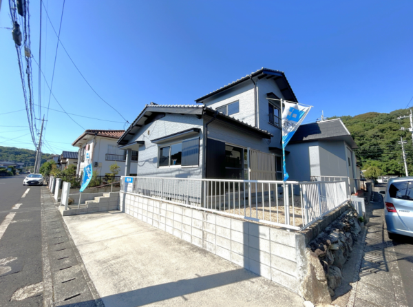 宇部市大字西岐波、中古一戸建ての外観画像です