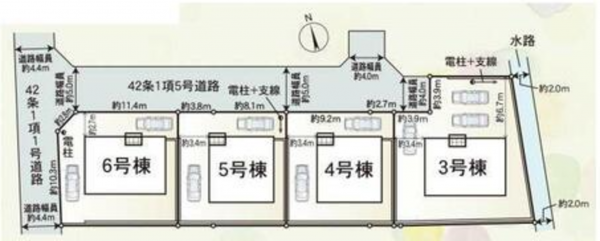 宇部市大字際波、新築一戸建てのその他画像です
