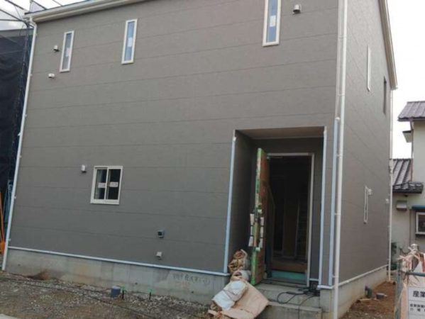 宇部市大字際波、新築一戸建ての外観画像です