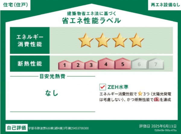 宇部市大字際波、新築一戸建てのその他画像です