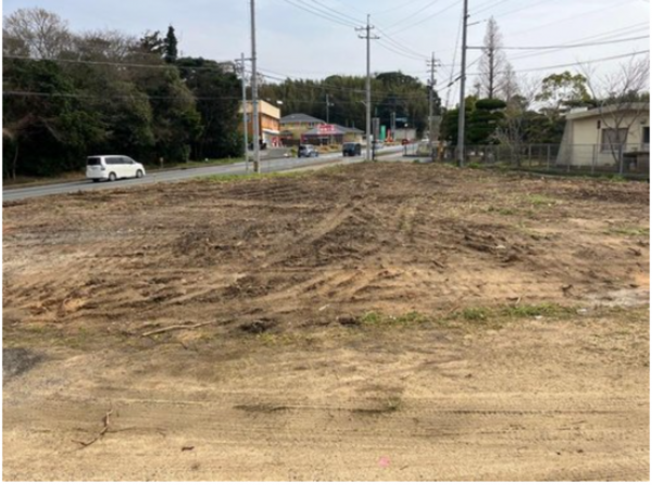 宇部市大字東岐波、土地の外観画像です