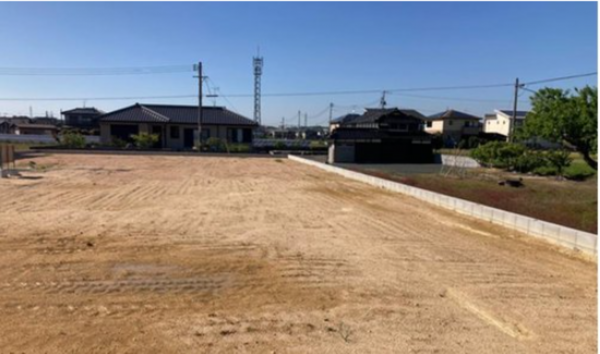宇部市大字中野開作、土地の外観画像です
