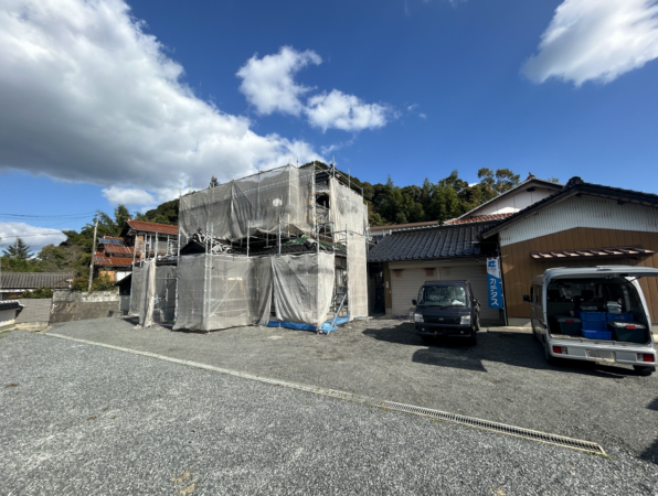 宇部市大字車地、中古一戸建ての外観画像です