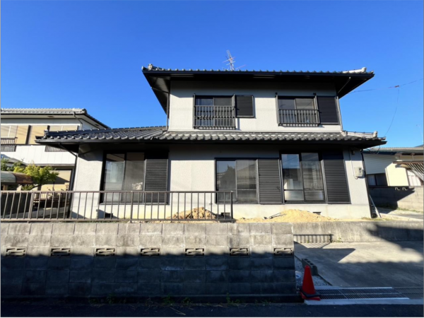 宇部市大字西岐波、中古一戸建ての外観画像です