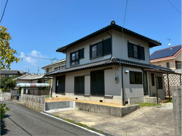 宇部市大字西岐波、中古一戸建ての外観画像です