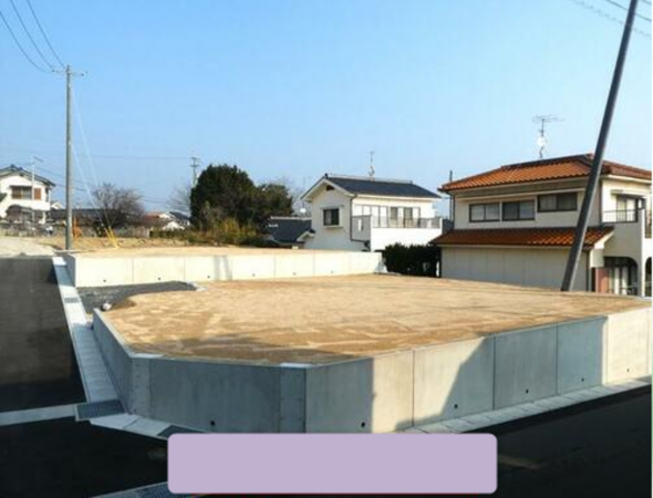 宇部市中村、土地の外観画像です