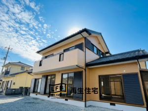 宇部市大字西岐波、中古一戸建ての外観画像です