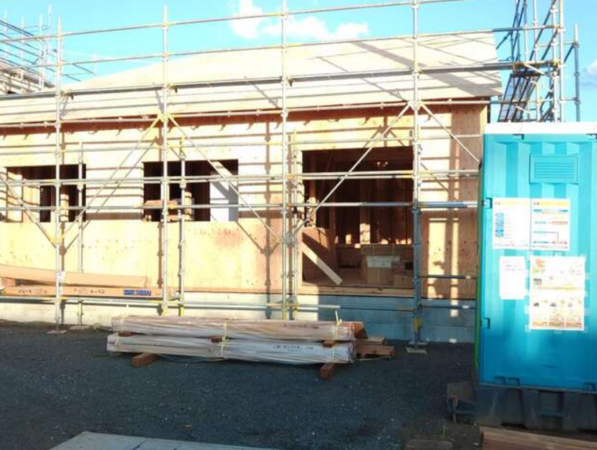 山陽小野田市大字郡、新築一戸建ての外観画像です