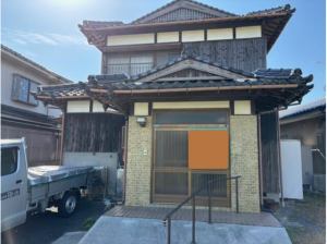 宇部市中村、中古一戸建ての外観画像です