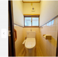 宇部市山門、中古一戸建てのトイレ画像です