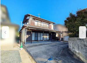 宇部市山門、中古一戸建ての外観画像です