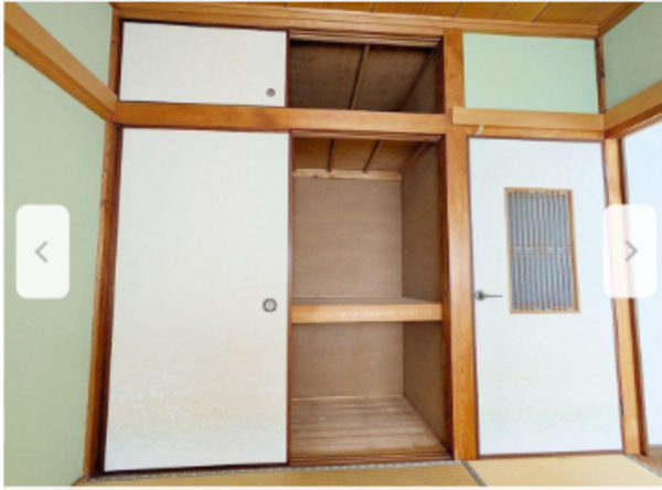 宇部市山門、中古一戸建ての収納画像です