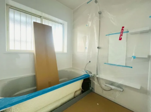 宇部市中尾、中古一戸建ての風呂画像です