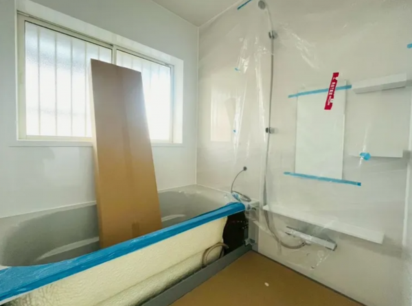 宇部市中尾、中古一戸建ての風呂画像です