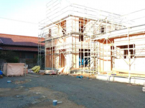 山陽小野田市大字郡、新築一戸建ての外観画像です