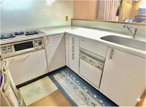 宇部市大字西岐波、中古一戸建てのキッチン画像です