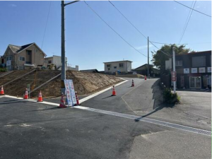 宇部市恩田町、土地の外観画像です