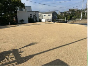 宇部市恩田町、土地の外観画像です