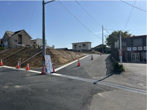 宇部市恩田町、土地の外観画像です