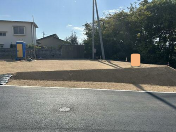 宇部市恩田町、土地の外観画像です