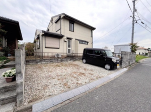 宇部市大字西岐波、中古一戸建ての外観画像です