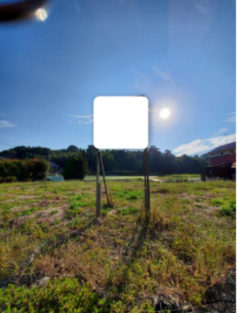 宇部市大字東万倉、土地の外観画像です