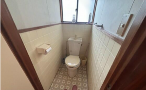 宇部市大字西岐波、中古一戸建てのトイレ画像です