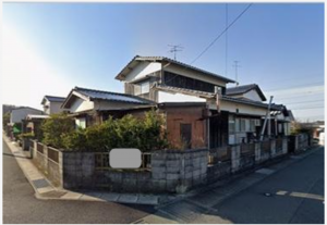 宇部市大字際波、土地の間取り画像です