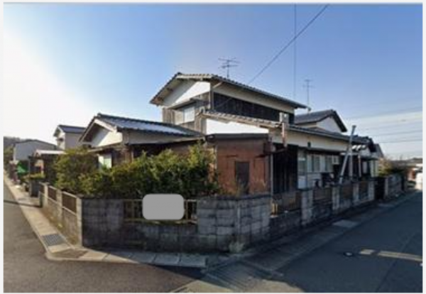 宇部市大字際波、土地の間取り画像です