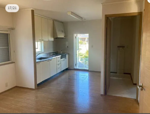 宇部市笹山町、中古一戸建てのキッチン画像です