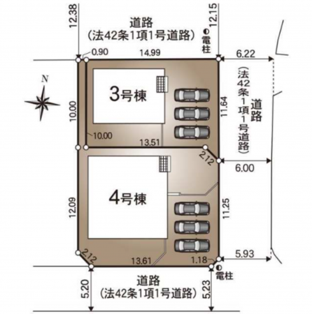 山陽小野田市赤崎、新築一戸建ての画像です