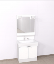 宇部市あすとぴあ、中古一戸建ての洗面画像です