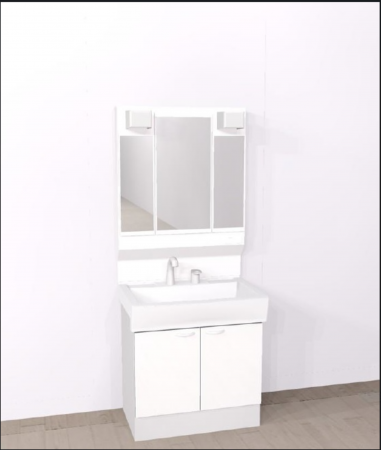 宇部市あすとぴあ、中古一戸建ての洗面画像です