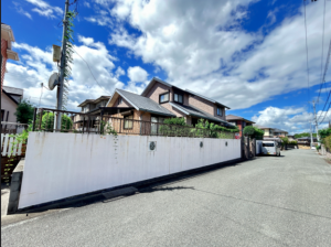 宇部市大字西岐波、中古一戸建ての外観画像です