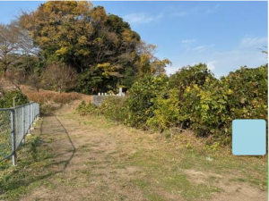 宇部市大字東須恵、土地の外観画像です
