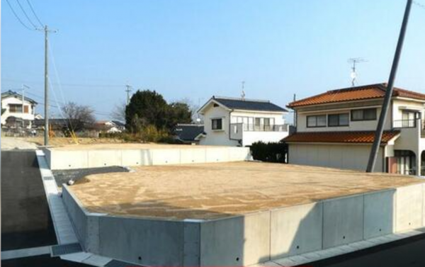 宇部市中村、土地の外観画像です