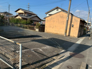 山陽小野田市南竜王町、土地の外観画像です