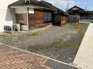 山陽小野田市日の出、土地の前面道路を含む現地写真画像です