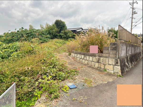 宇部市大字東須恵、土地の外観画像です