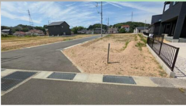 宇部市浜田、土地の画像です