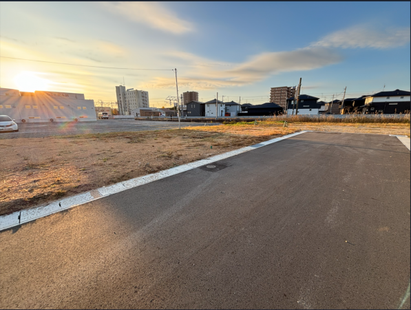 山陽小野田市くし山、土地の外観画像です