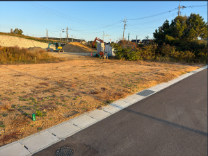 山陽小野田市くし山、土地の外観画像です