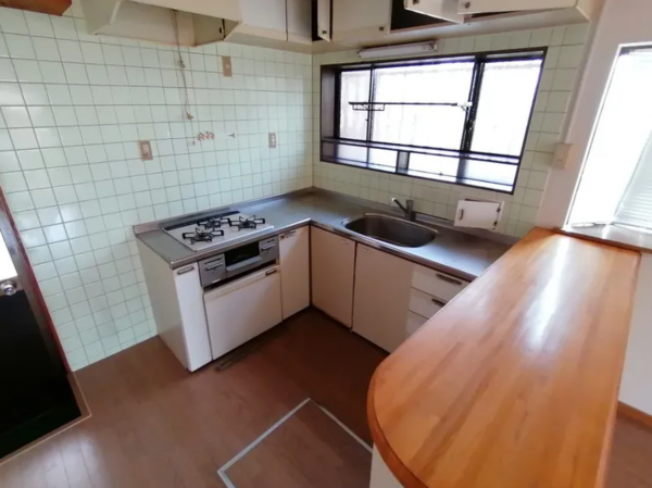 山陽小野田市共和台、中古一戸建てのキッチン画像です