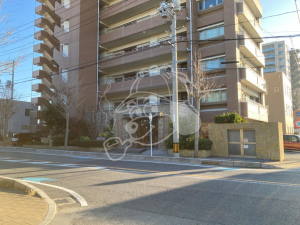 宇部市朝日町、マンションの外観画像です