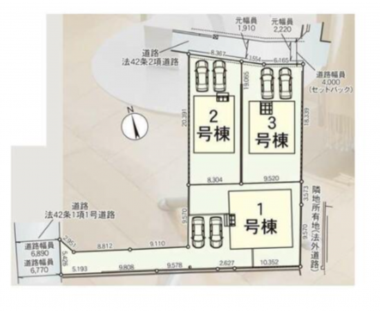 宇部市亀浦、新築一戸建ての画像です
