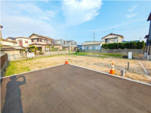 宇部市東梶返、土地の外観画像です