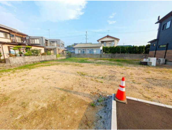 宇部市東梶返、土地の外観画像です