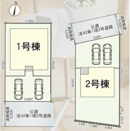 山口市阿知須、新築一戸建ての画像です